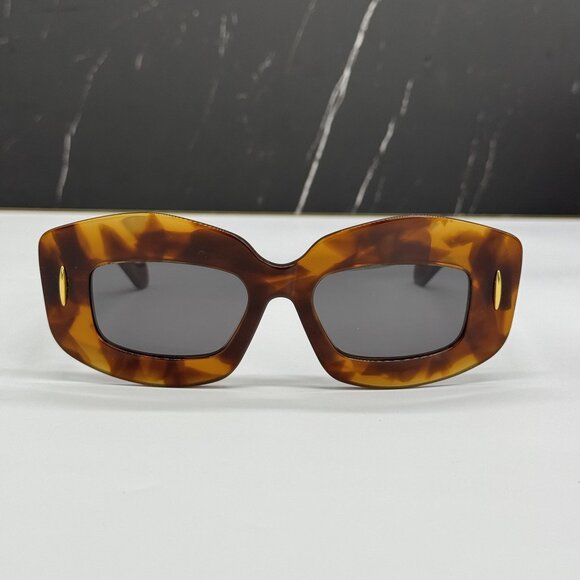 NEW LOEWE LW40114F 53A WOMEN SUNGLASSES HAVANA LOEWE EYEWEAR main image 4